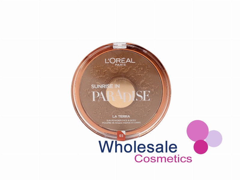 7 x L'Oreal Sunrise In Paradise La Terra Sun Powder - 03 MEDIUM BRONZE